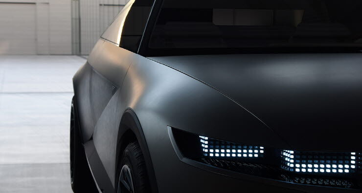 2019 concept car 45 headlamp