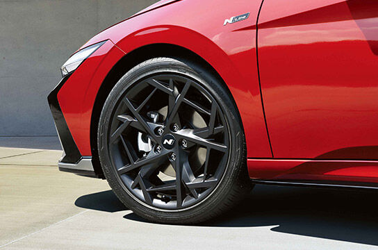 N Line Exclusive 18-inch Alloy Wheels and Tires