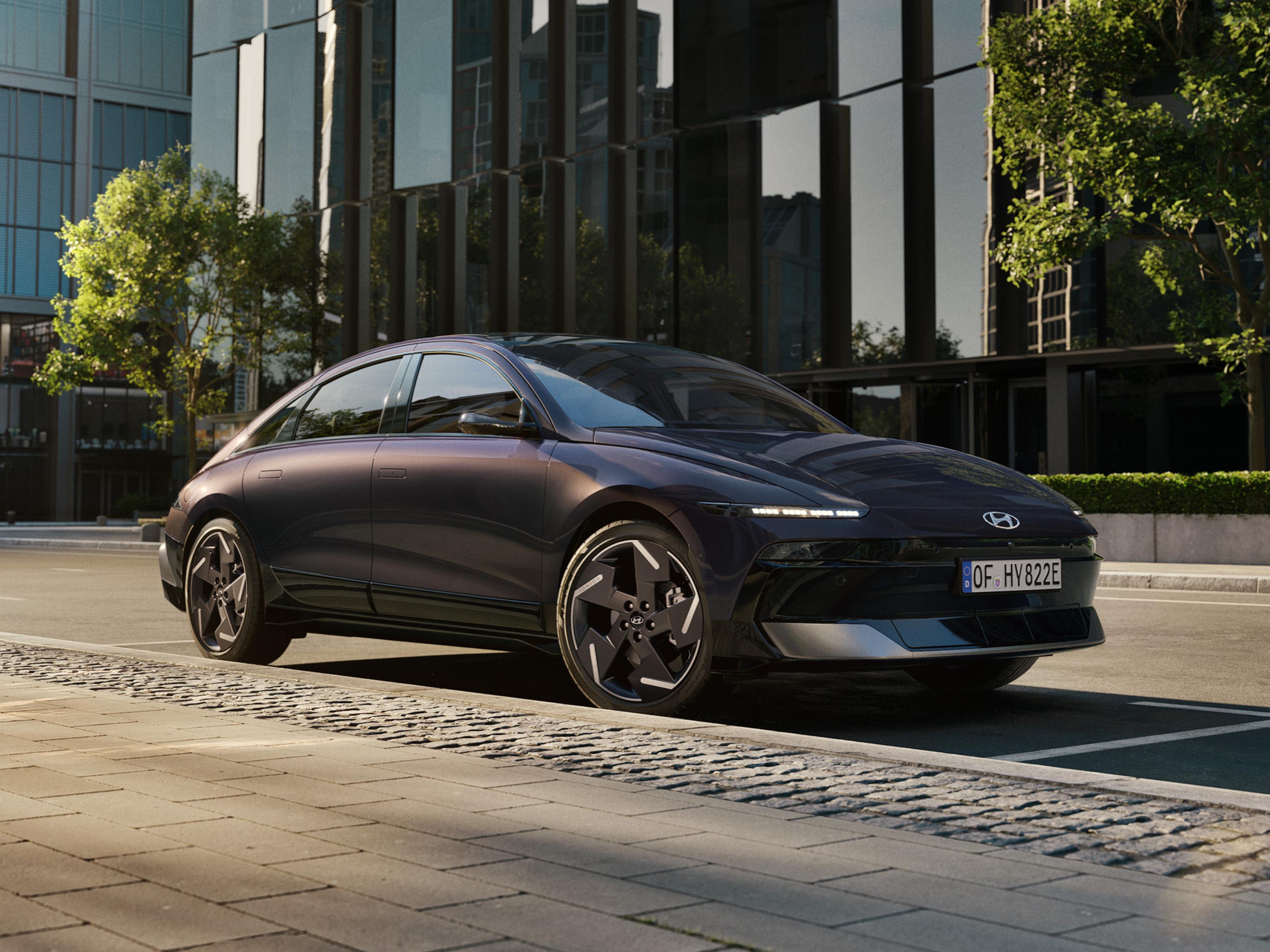 IONIQ 6 clearcut.