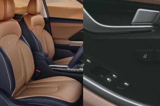 Memory seats with welcome retract