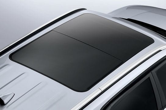 Panoramic sunroof