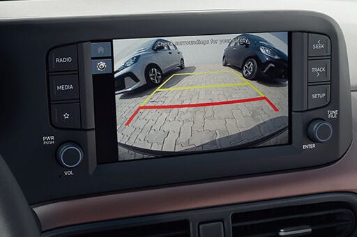 كاميرا الرؤية الخلفية مع المبادئ التوجيهية