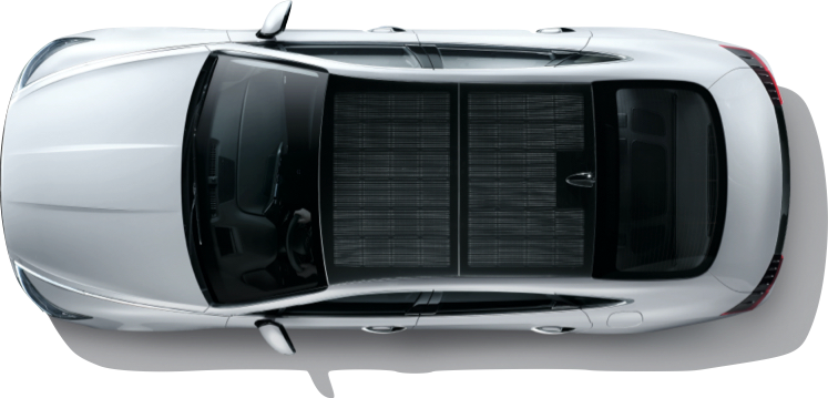 sonata hybrid solar panels
