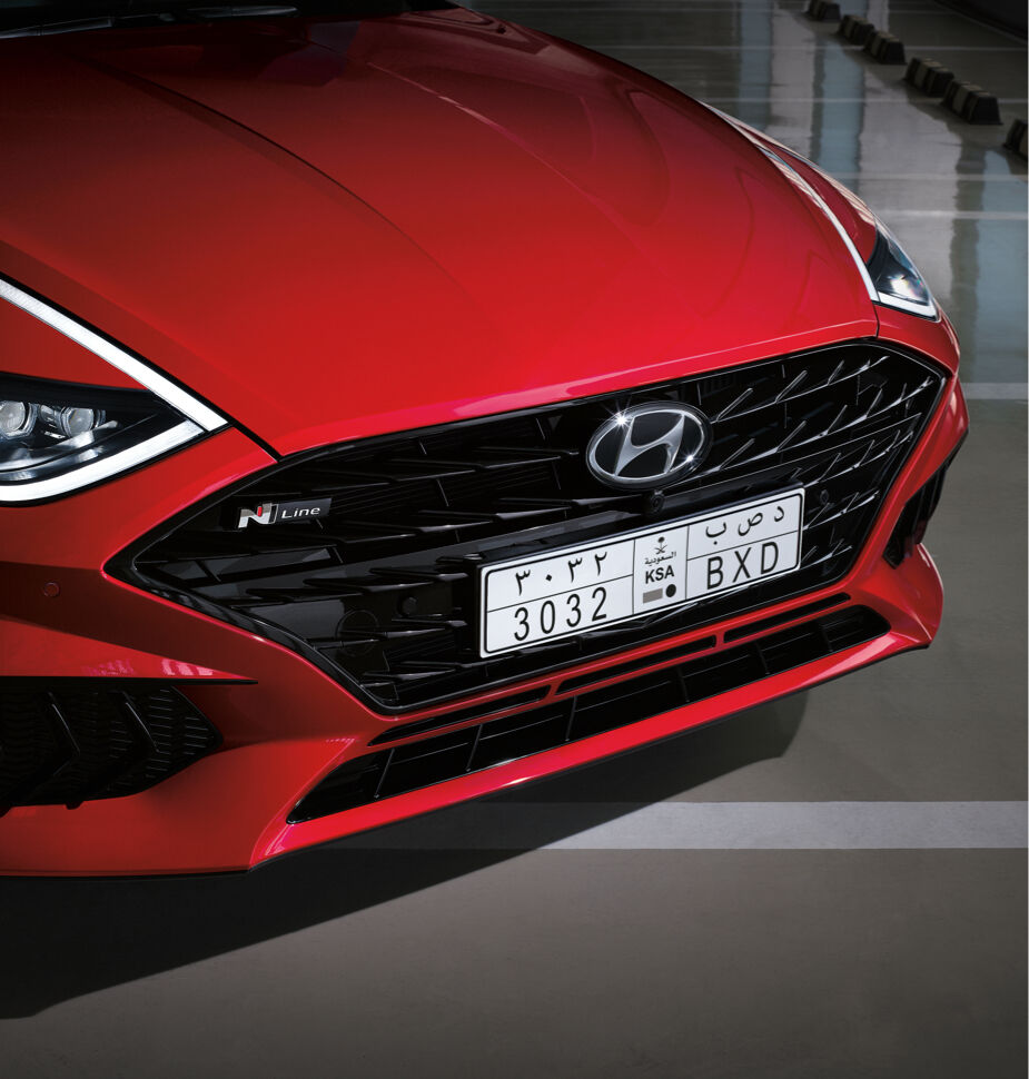 sonata nline mesh grille