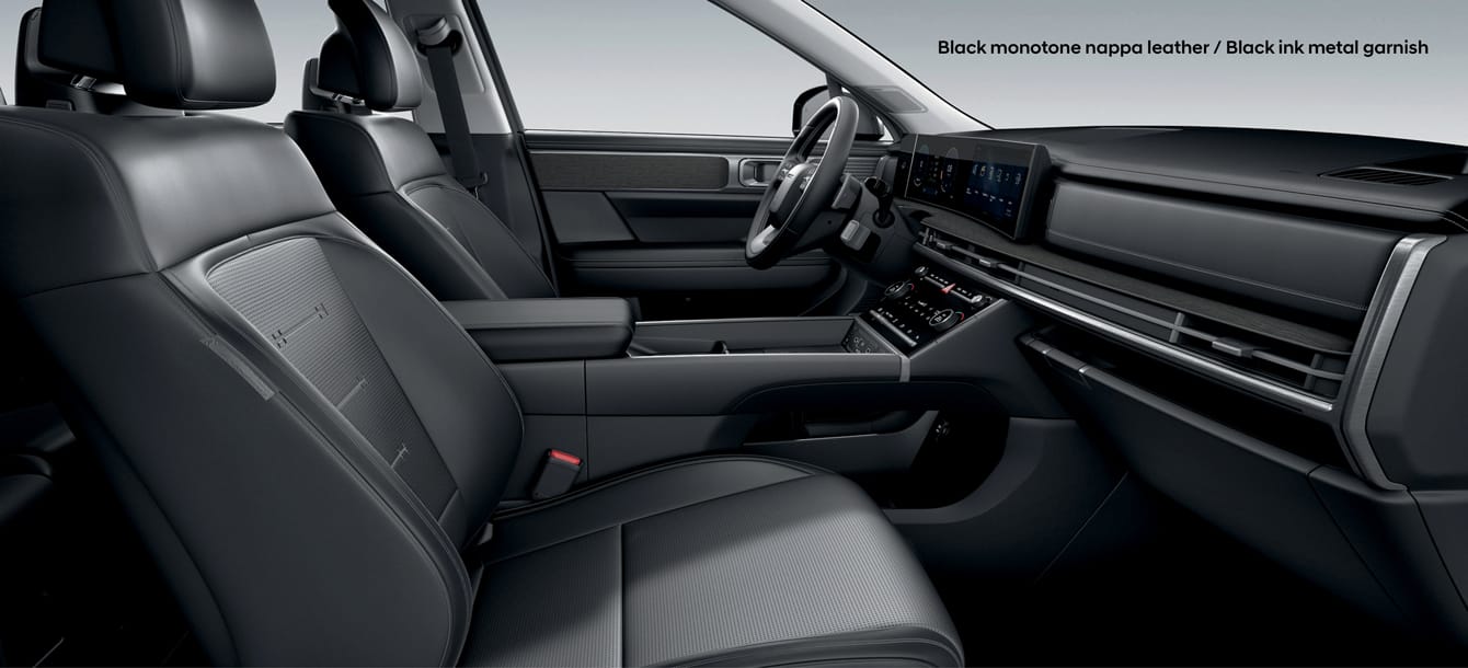 Black Mono - Nappa Leather