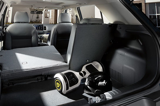60 : 40 Split-folding rear seats