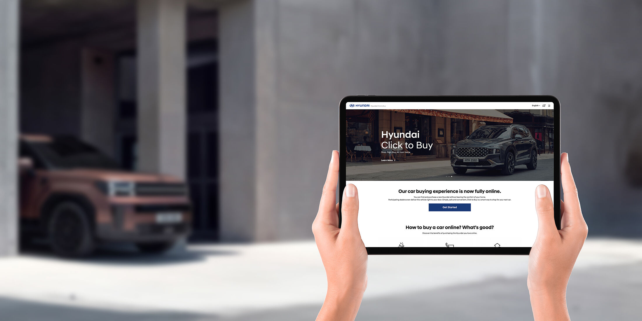 Hyundai Click to Buy - shop. select. buy. all from home