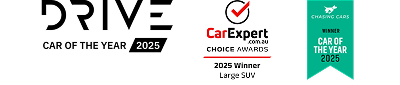 Drive car of the year , car expert choice awards and chasing car of the year award logo