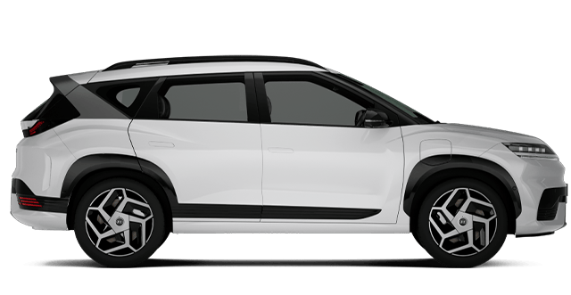 Hyundai ELEXIO side profile in white