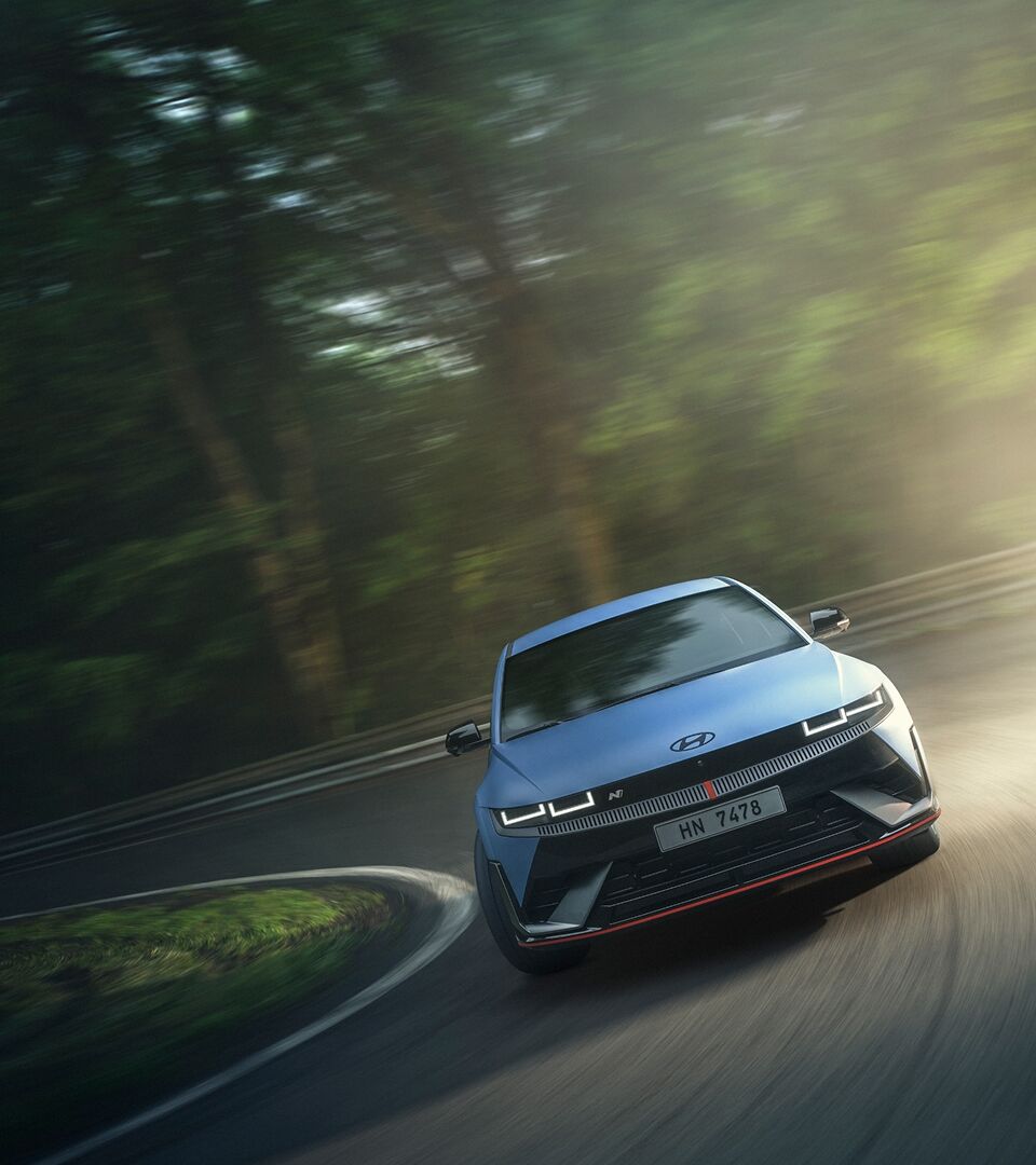 IONIQ 5 N Drifting at a track