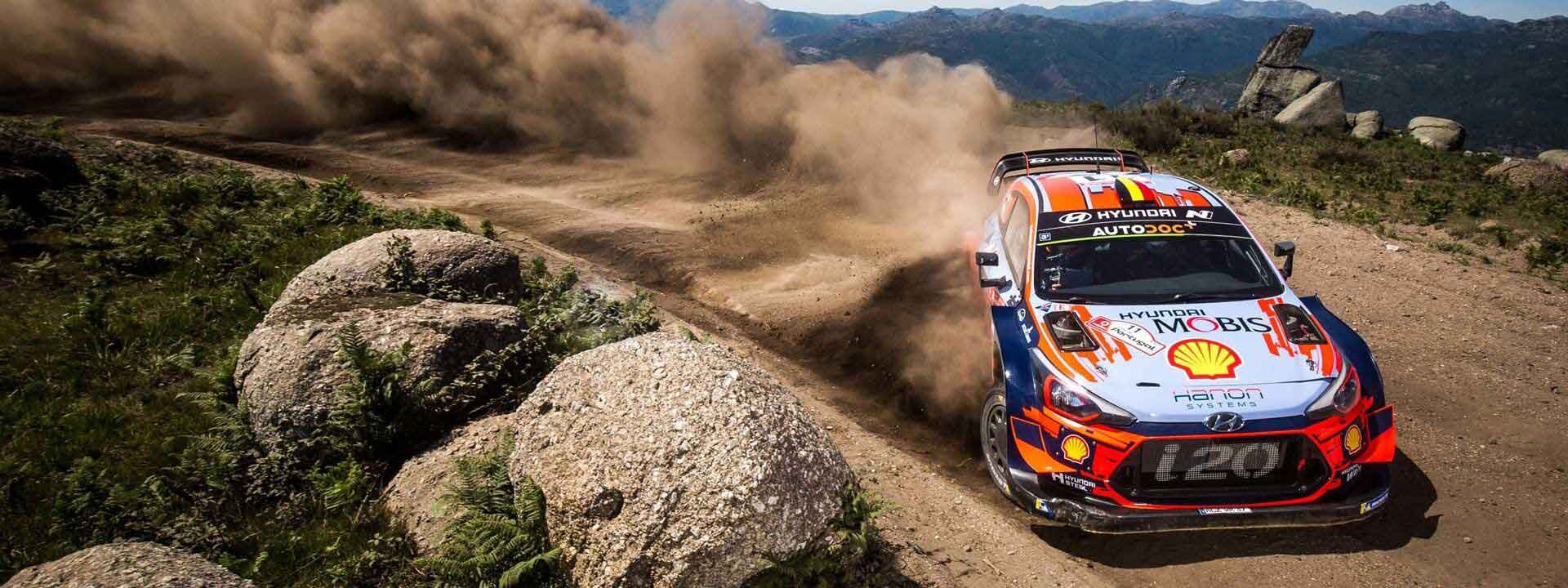 WRC - Sébastien Loeb leads Hyundai 1-2-3 in Spain