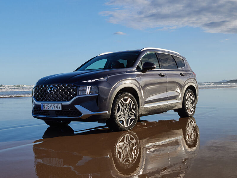 Santa fe electric car deals