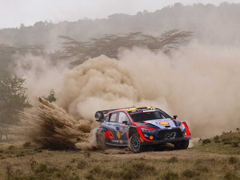 Hyundai Motorsport WRC Report Round 7 Safari Rally Kenya