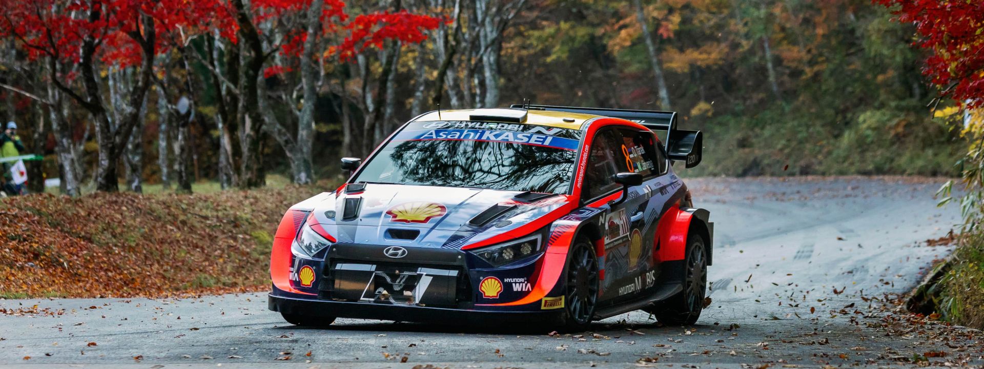 i20 N Rally2 low angle shot speeding on circuit
