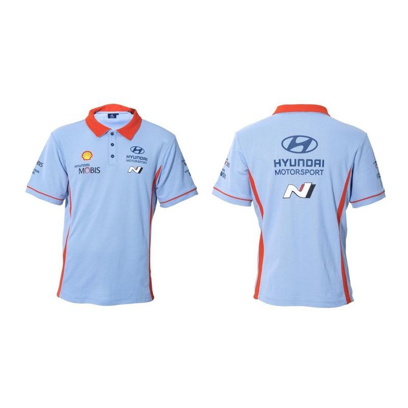 OFFICIAL 2021 Hyundai Motorsport Team Polo Shirt 