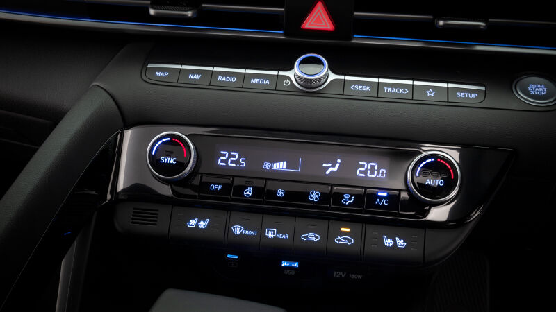 Dual climate control.