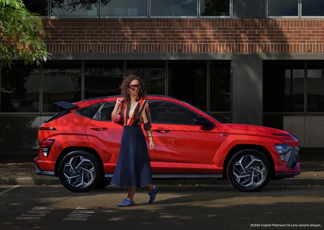 The KONA Hybrid N Line – Exhilaration goes  next level