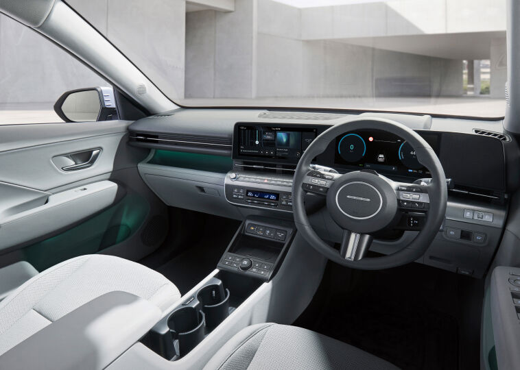 Dual 12.3” wide displays for total driver control