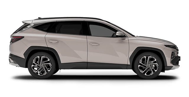 Hyundai TUCSON Hybrid side profile
