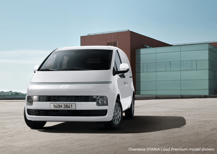 The first-ever STARIA Load Hybrid. 