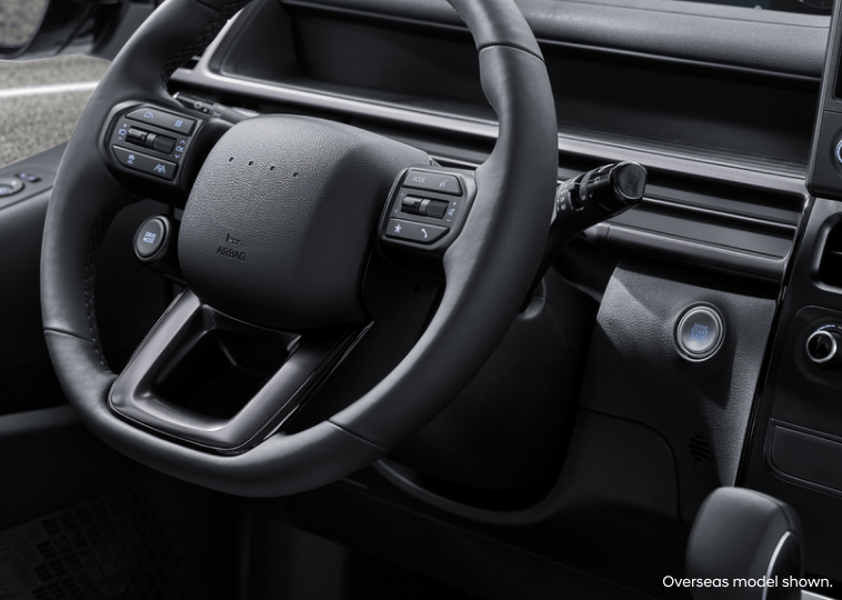 Smart Key and push-button start. 