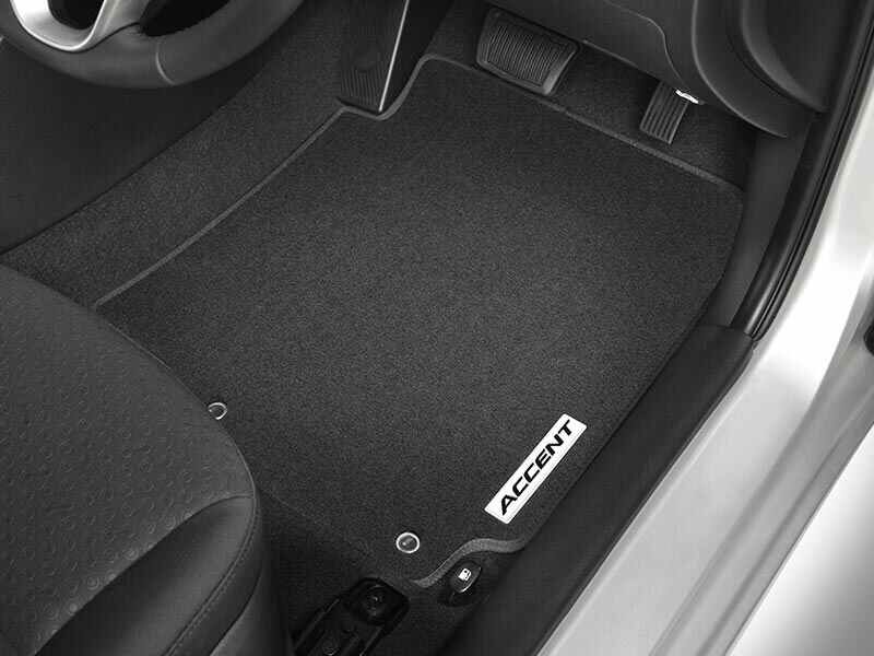Hyundai accent floor shop mats