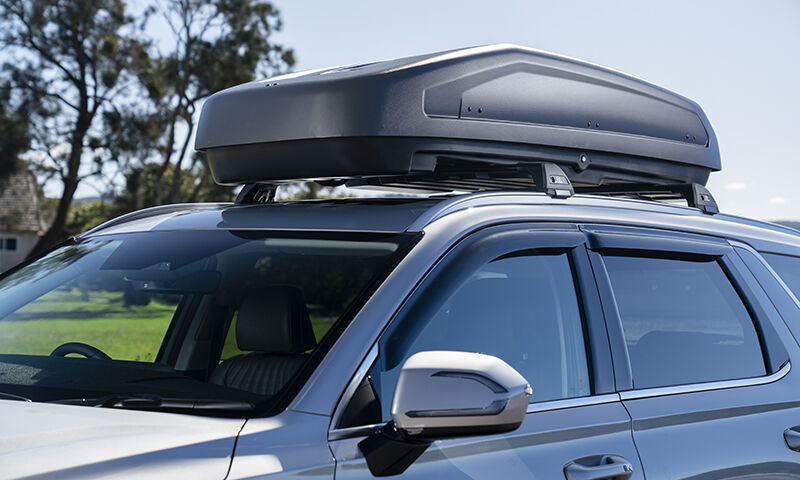 Hyundai palisade with roof rack deals