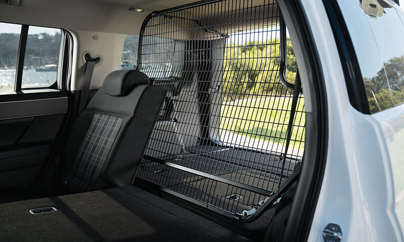 Hyundai santa fe dog barrier clearance
