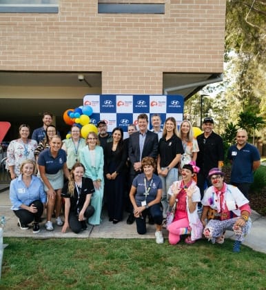 yundai and Ronald McDonald House Charities unite for a joyful community event supporting families with hospitalized children—featuring staff, volunteers, and entertainers celebrating the power of care and connection.
