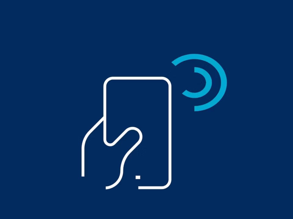 El icono de un smartphone simboliza Hyundai Bluelink Connected Car Services.