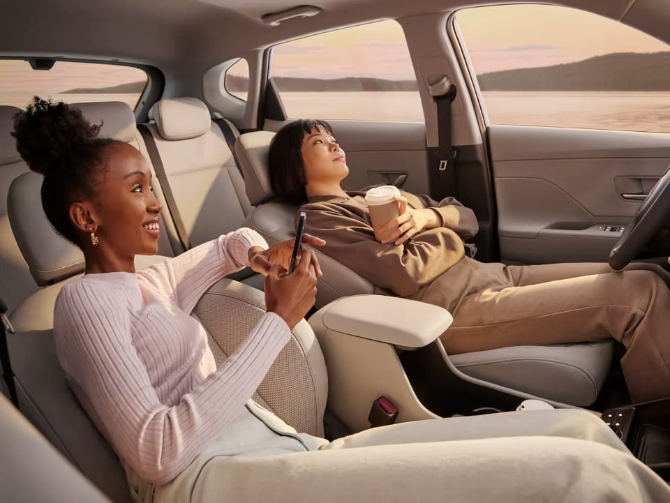 Asientos de relajación delanteros.