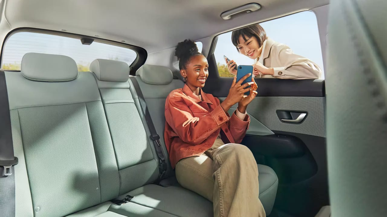 asientos traseros Hyundai KONA Híbrido eléctrico