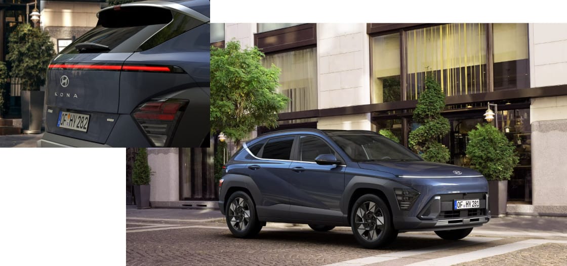 hyundai kona elementos exteriores