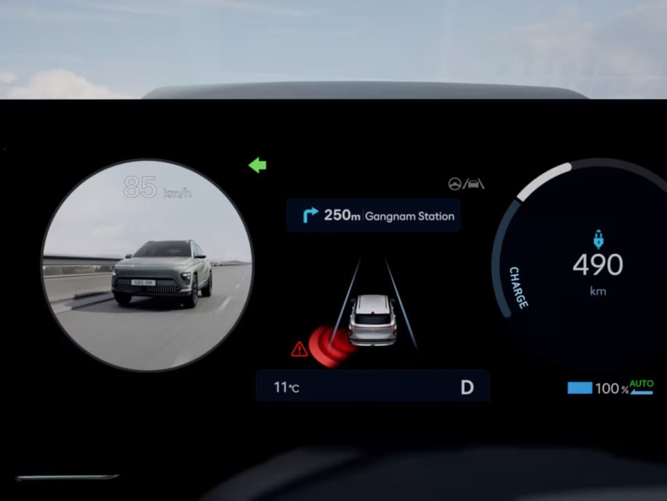 Monitor de visión de puntos ciegos (BVM).