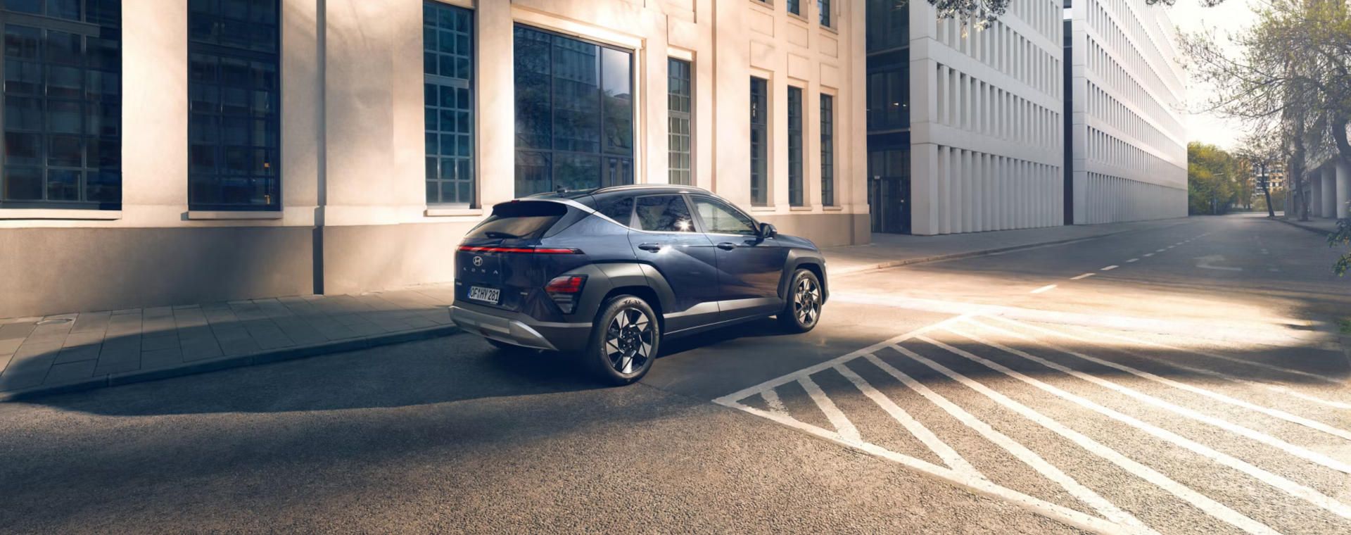 trasera del nuevo Hyundai Kona