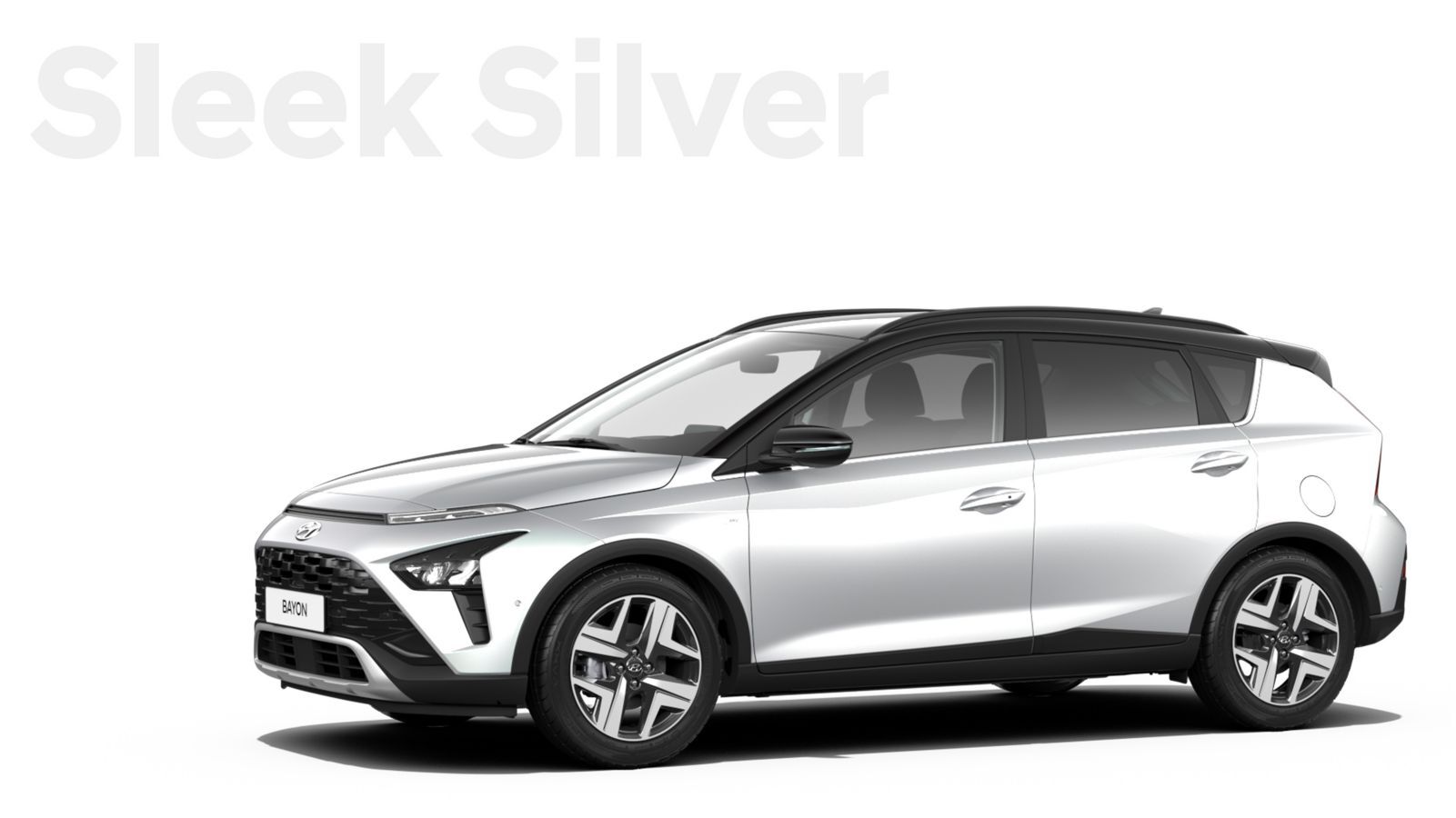 sleek silver color