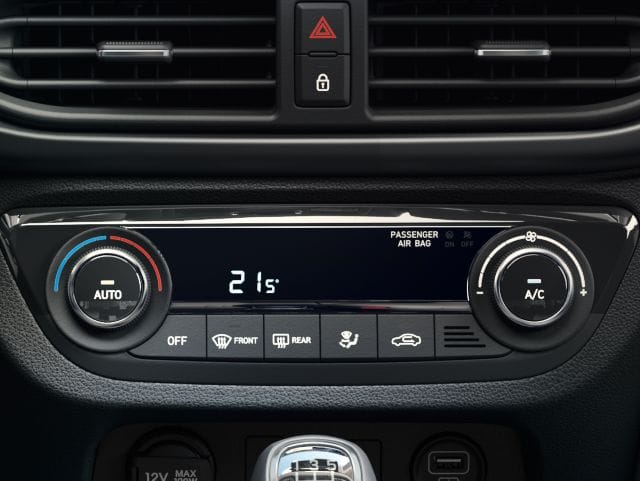 Sistema de climatización automática.