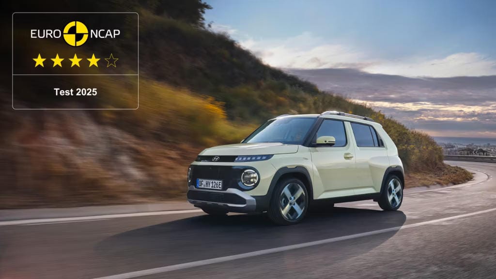 Seguridad sólida: INSTER recibe 4 estrellas Euro NCAP.