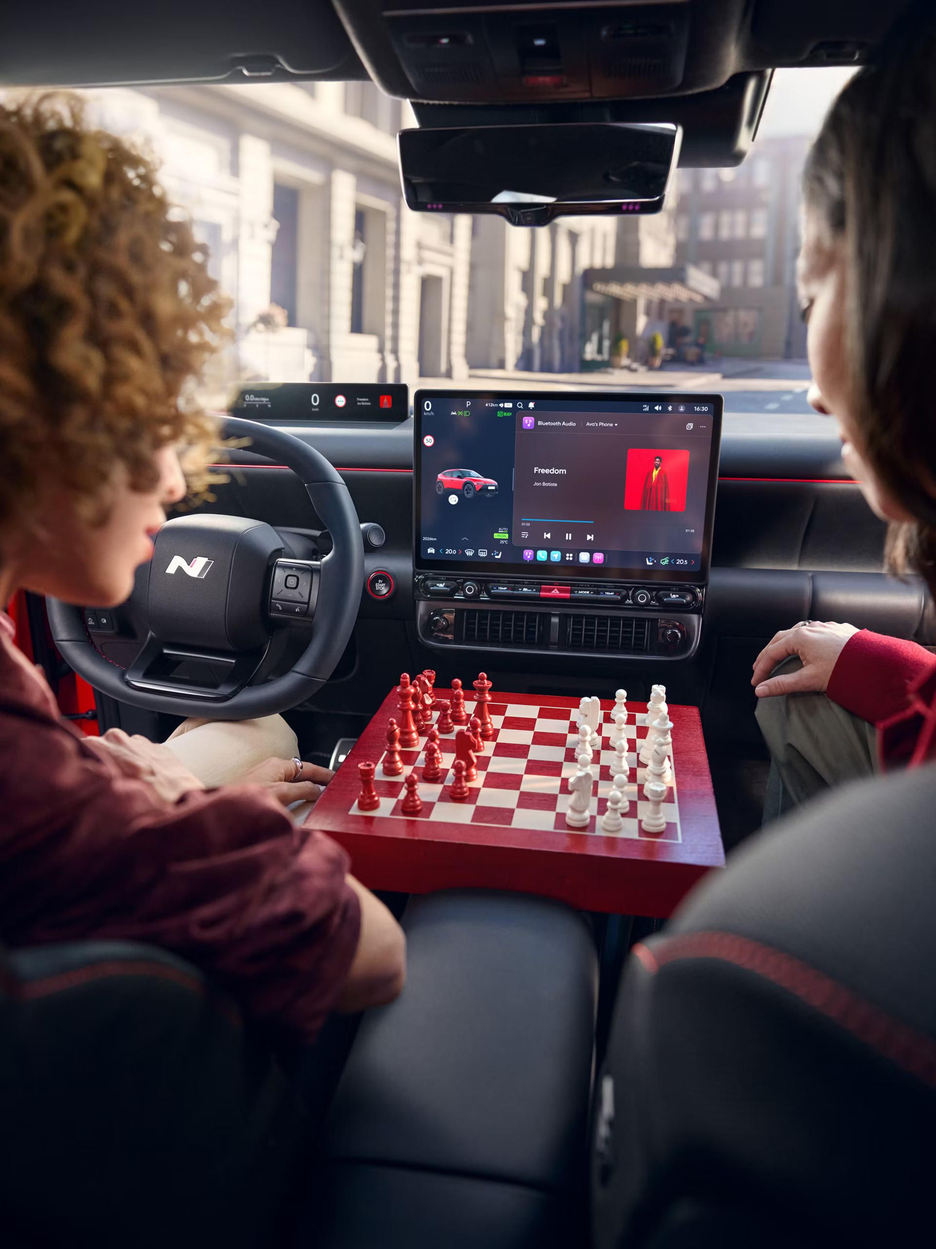 ioniq 3 desde dentro