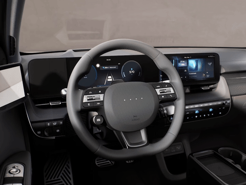 Pantallas integradas.