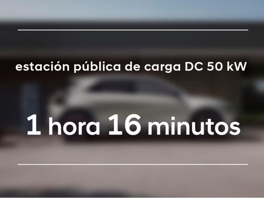 Batería de larga autonomía.