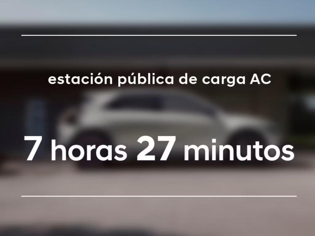 Batería de larga autonomía.
