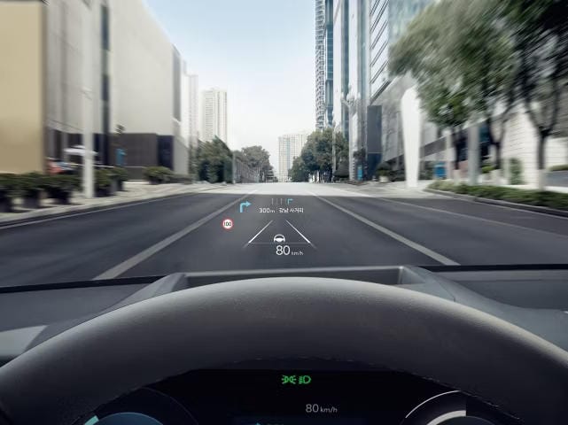 Head-up display.