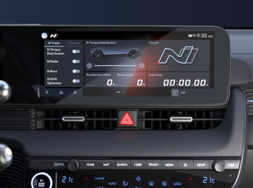 Pantalla táctil de 12,3”.