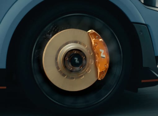 El sistema de frenado más potente de Hyundai.