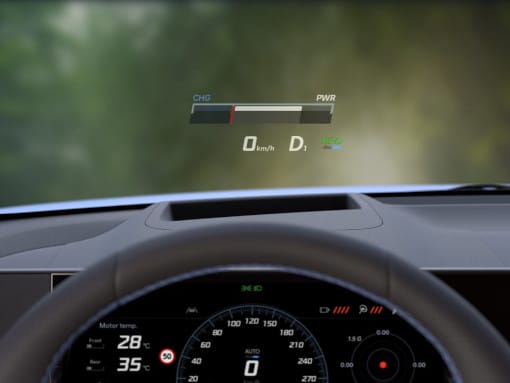 Head-up display.