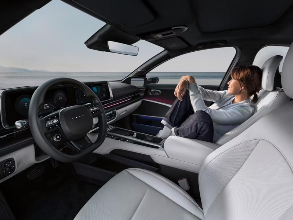 Habitáculo espacioso con forma de cúpula.