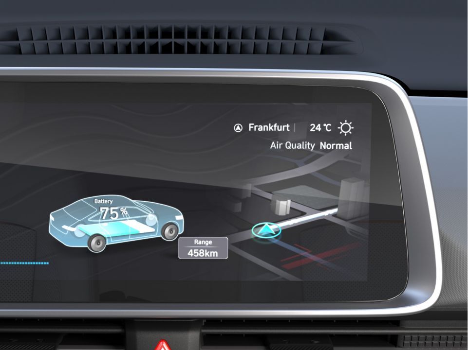 Pantalla táctil de 12,3”.