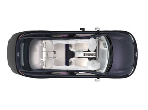 Seguridad mejorada con 7 airbags.