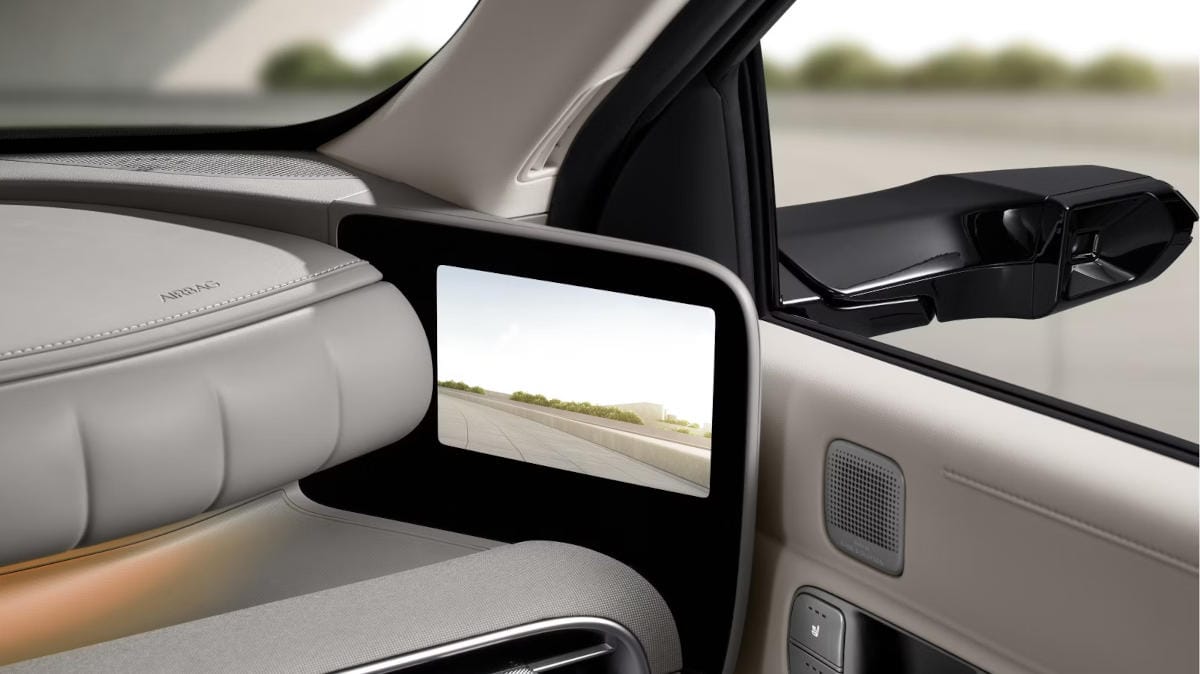 Espejos laterales digitales